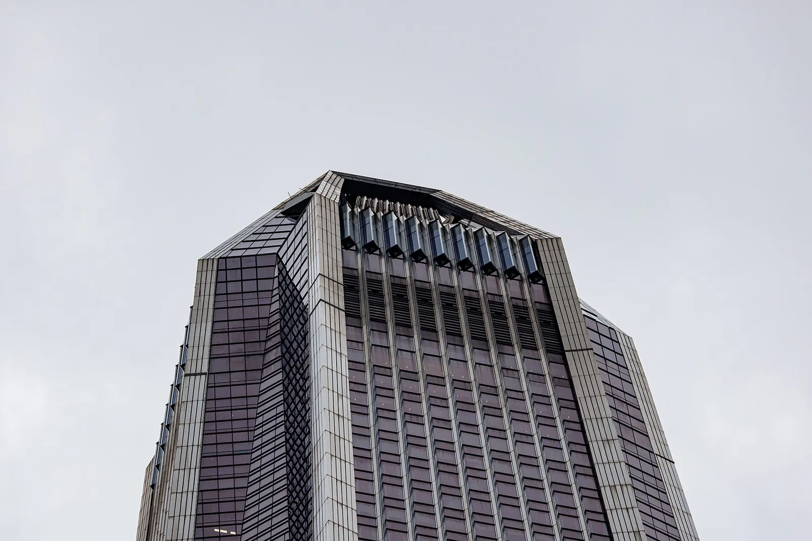 Ping An Finance Centre tower rising over Futian CBD